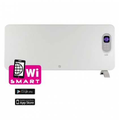 Smart konvektor s Wi-Fi 1000W/2000W, bílý